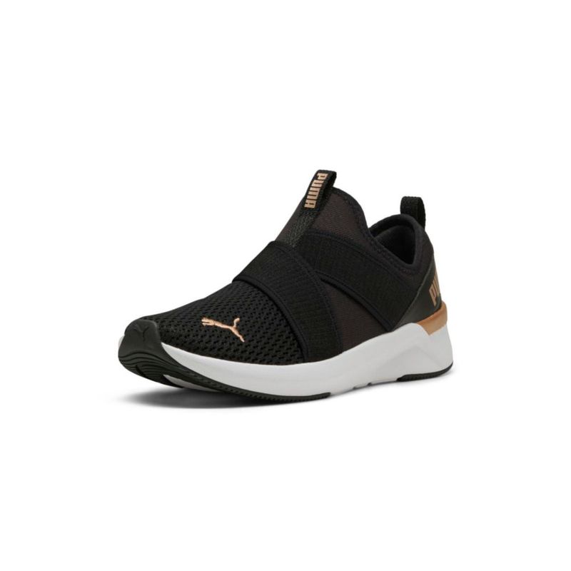 Zapatilla de entrenamiento para mujer PUMA SOFTRIDE Harli 265 cm Negro/Blanco/Oro