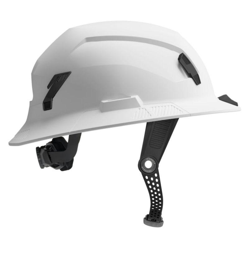 STUDSON SHK-1 Casco de Seguridad Clase E sin Ventilación con Visera Completa y Barra Alta | ANSI Z89.1 Tipo I y Tipo II | Clasificación Eléctrica
