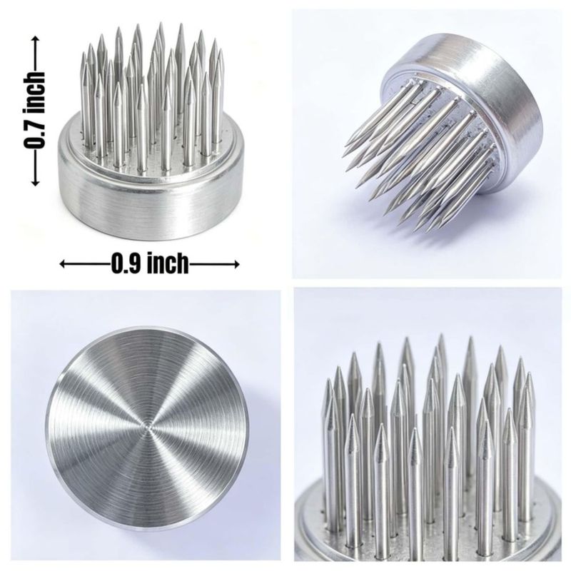 Set de 12 Soportes para Flores Eggone 23 mm Acero Inoxidable