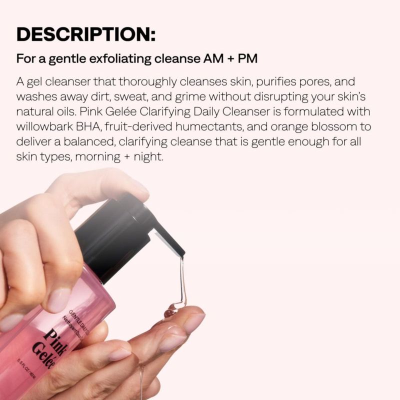 Limpiador Facial Provence Beauty 163 ml Gelée Rosa