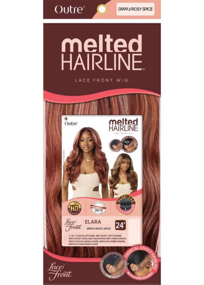 Peluca Outre Elara (CHOCOLATE SWIRL) Frontal de Encaje