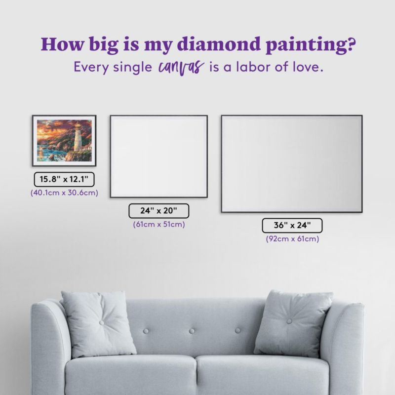 Kit de Pintura con Diamantes DIAMOND ART CLUB Apex of Fate