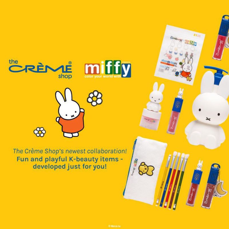 Espejo compacto The Crème Shop Miffy de doble cara HD