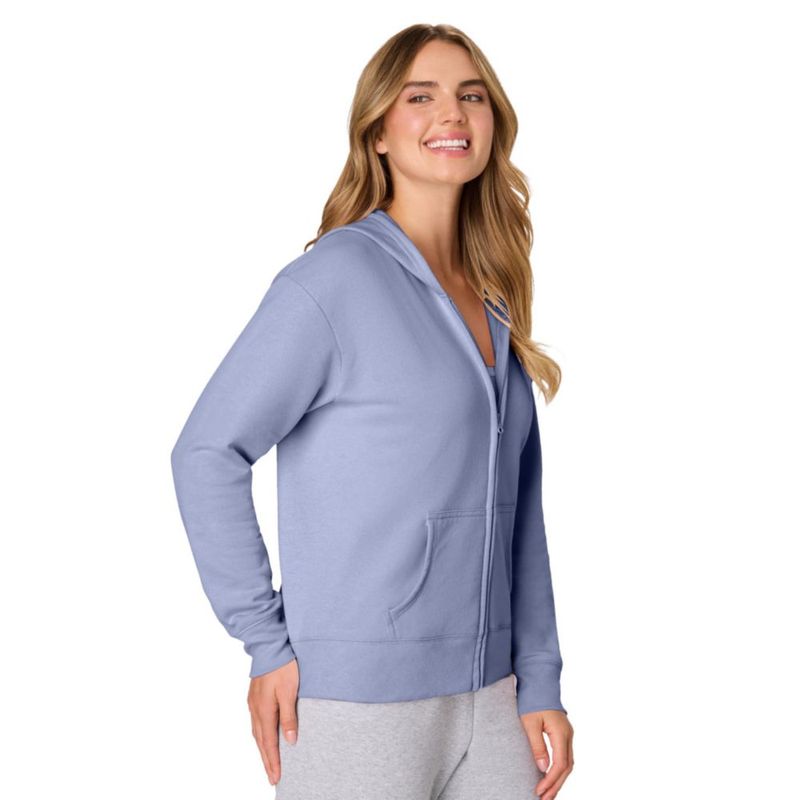 Sudadera con capucha Hanes EcoSmart Fleece de cremallera completa