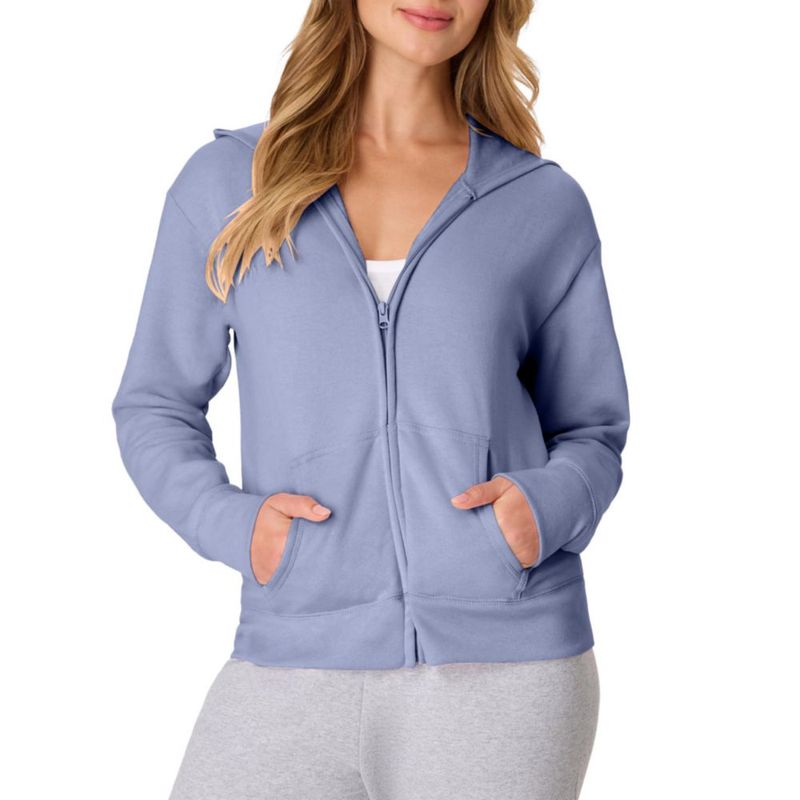 Sudadera con capucha Hanes EcoSmart Fleece de cremallera completa