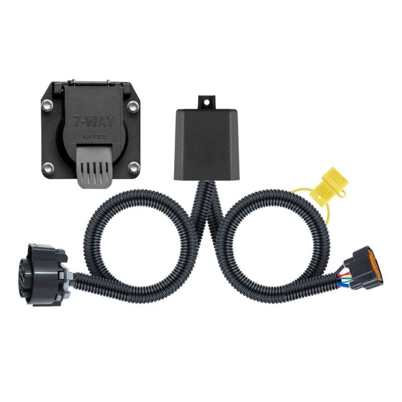 Cableado de Remolque CURT de 7 vías con conector tipo RV Blade para Hyundai/Kia