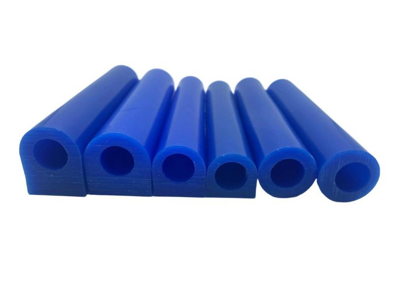 Cera de Modelado Qaoatlinmen 6 pzas Tubos Azules para Anillos 145 cm