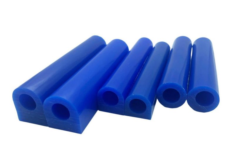 Cera de Modelado Qaoatlinmen 6 pzas Tubos Azules para Anillos 145 cm