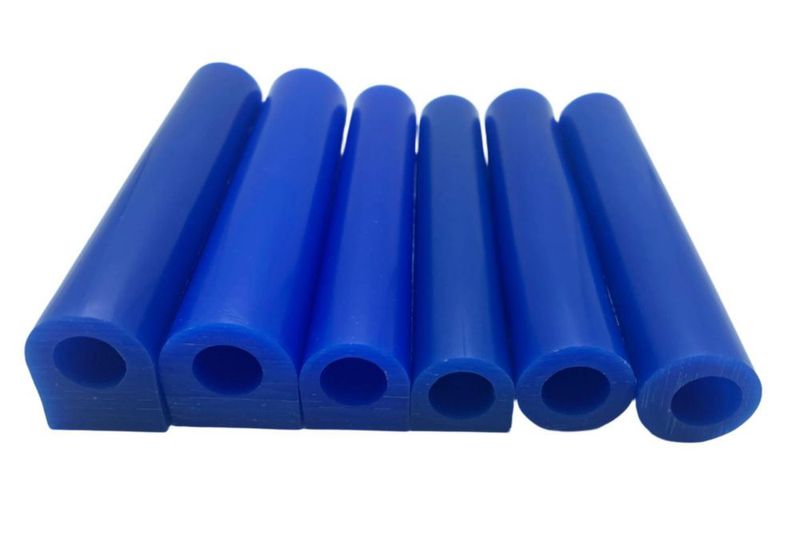Cera de Modelado Qaoatlinmen 6 pzas Tubos Azules para Anillos 145 cm