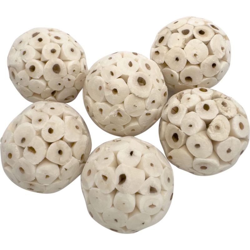 Juguetes para pájaros Mandarin 18 unidades - Bolas de sola de 38 cm