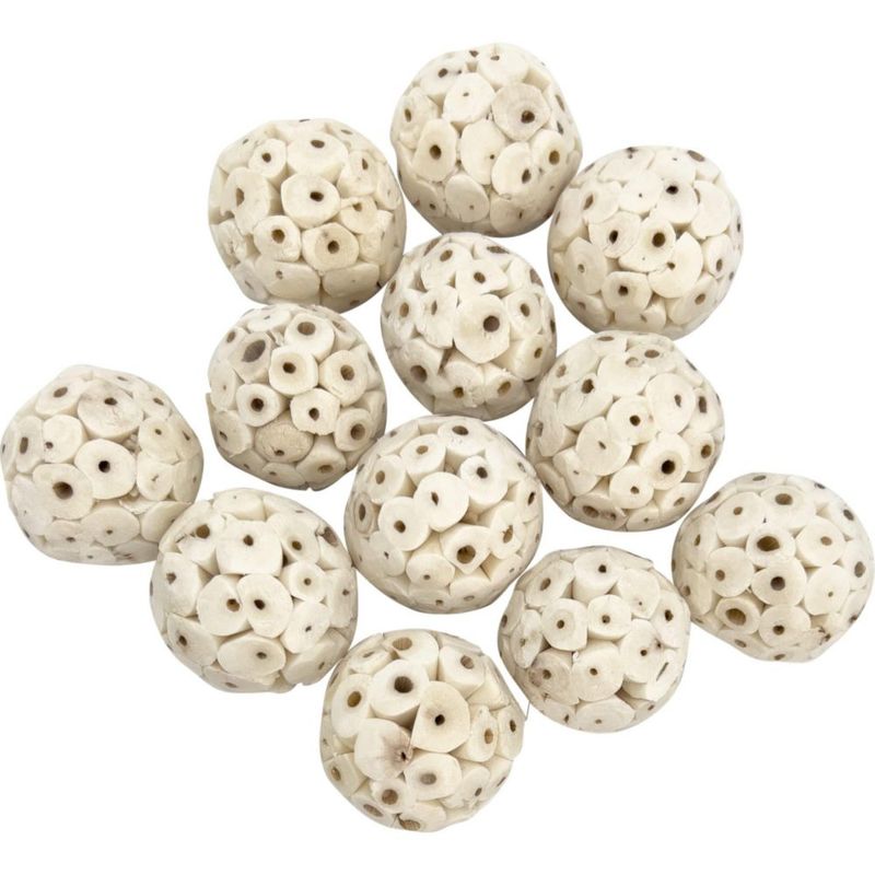 Juguetes para pájaros Mandarin 18 unidades - Bolas de sola de 38 cm