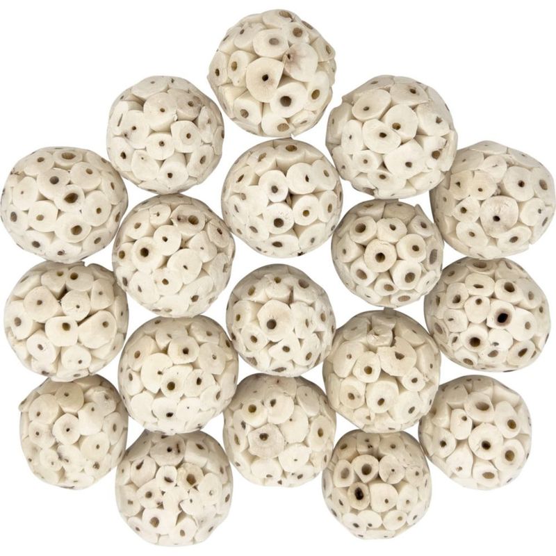 Juguetes para pájaros Mandarin 18 unidades - Bolas de sola de 38 cm