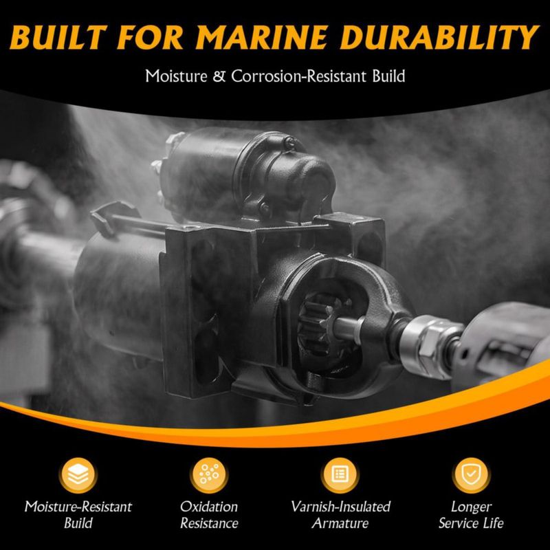 Arrancador marino DynaVim Parts 4.3‑8.2L Mercruiser Volvo