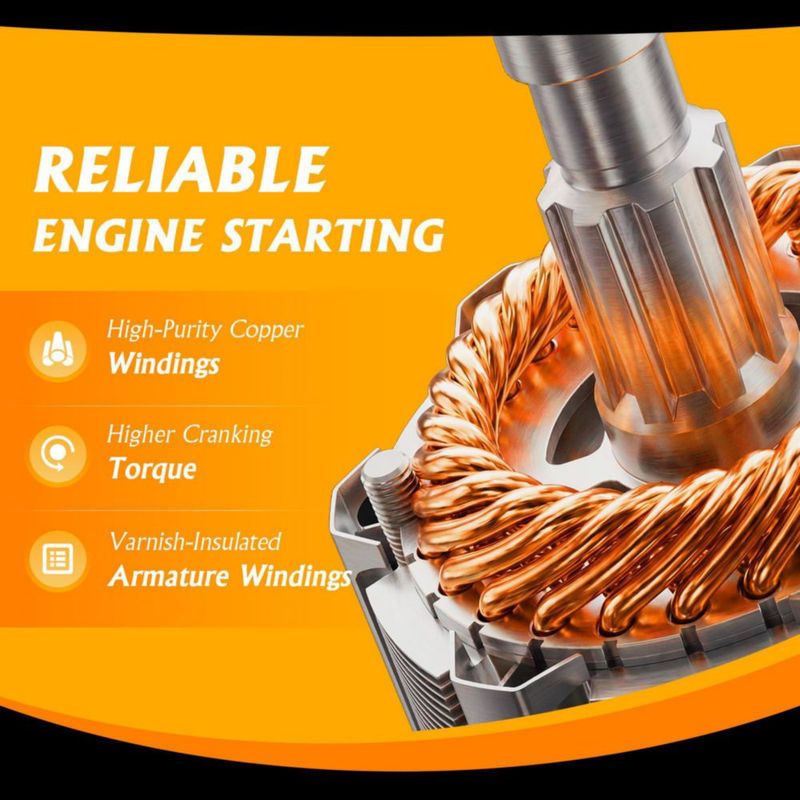Arrancador marino DynaVim Parts 4.3‑8.2L Mercruiser Volvo