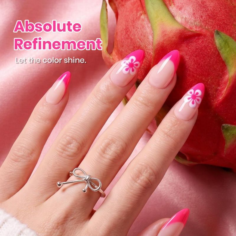 Esmalte de gel Beetles 15 ml Dragonfruit Pink