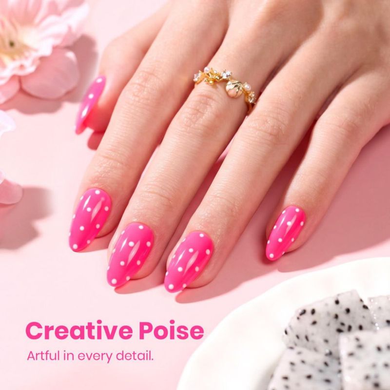 Esmalte de gel Beetles 15 ml Dragonfruit Pink
