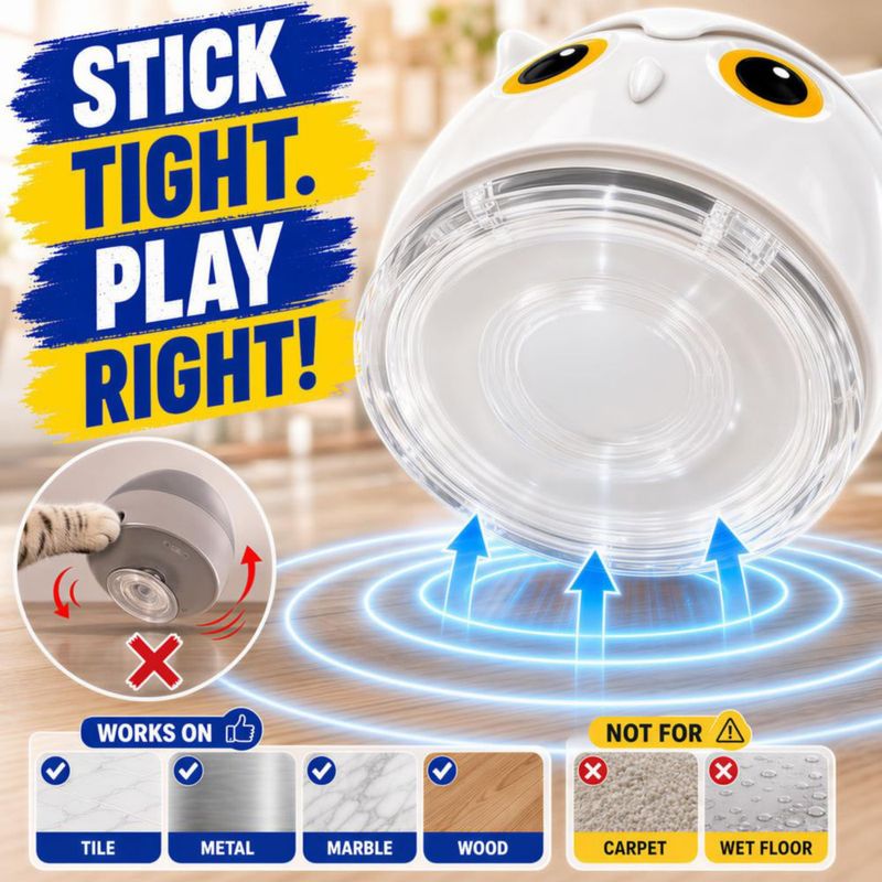 Juguete interactivo para gatos CATPICK con pájaro volador
