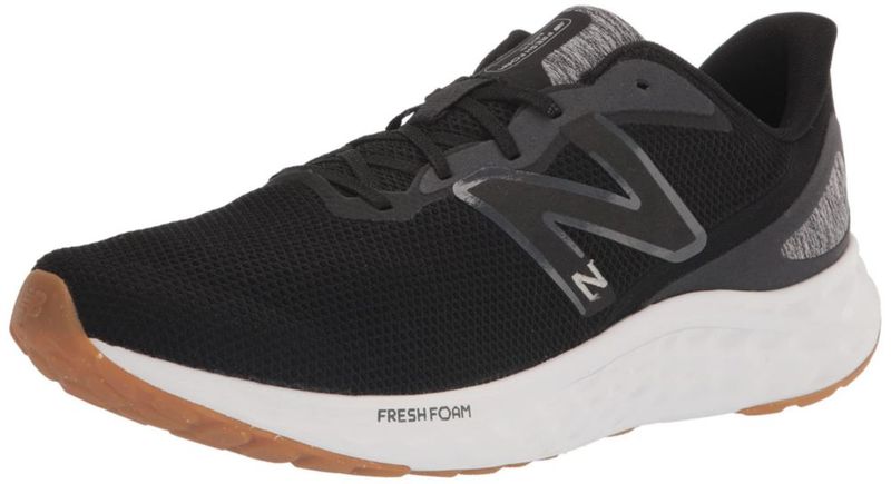 Zapatilla de running New Balance 25 cm Negro/Plateado Metálico/Goma