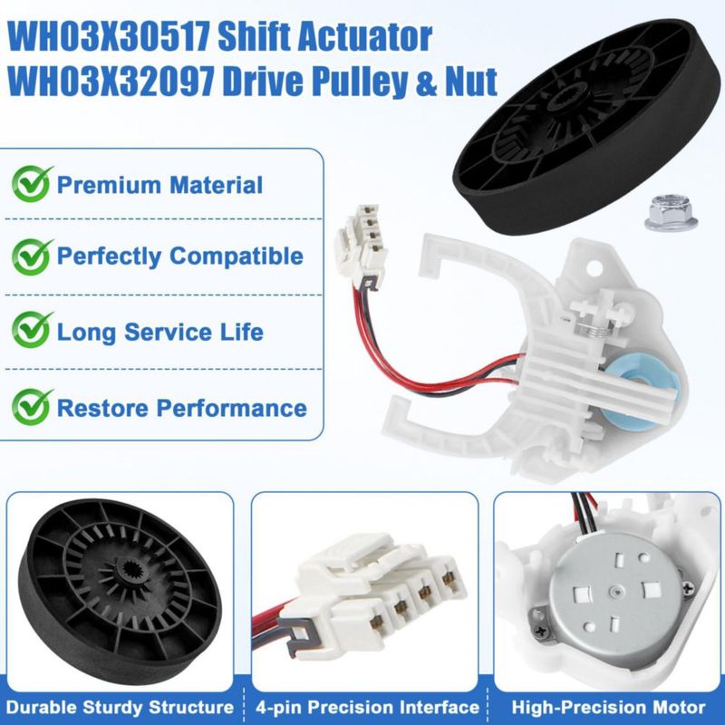 Kit de reparación de lavadora superbobi WH03X32097/WH03X30517