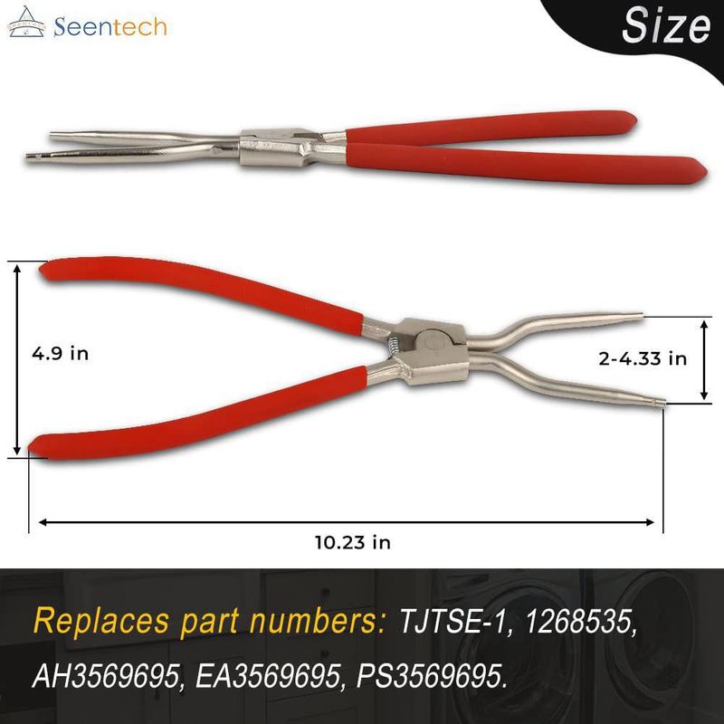 Alicates Seentech 383EER4001A para muelles de lavadora