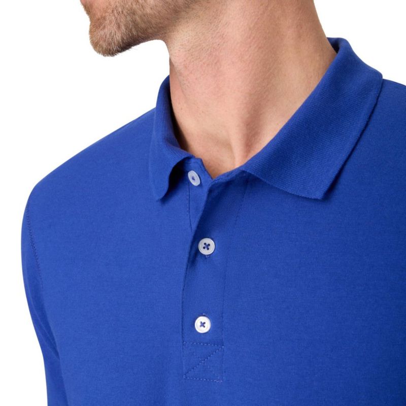 Polo Hanes X-Large Royal Profundo de Secado Rápido
