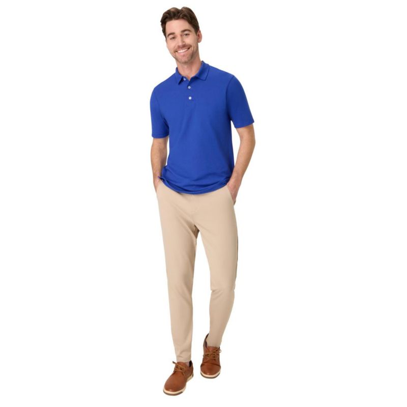 Polo Hanes X-Large Royal Profundo de Secado Rápido