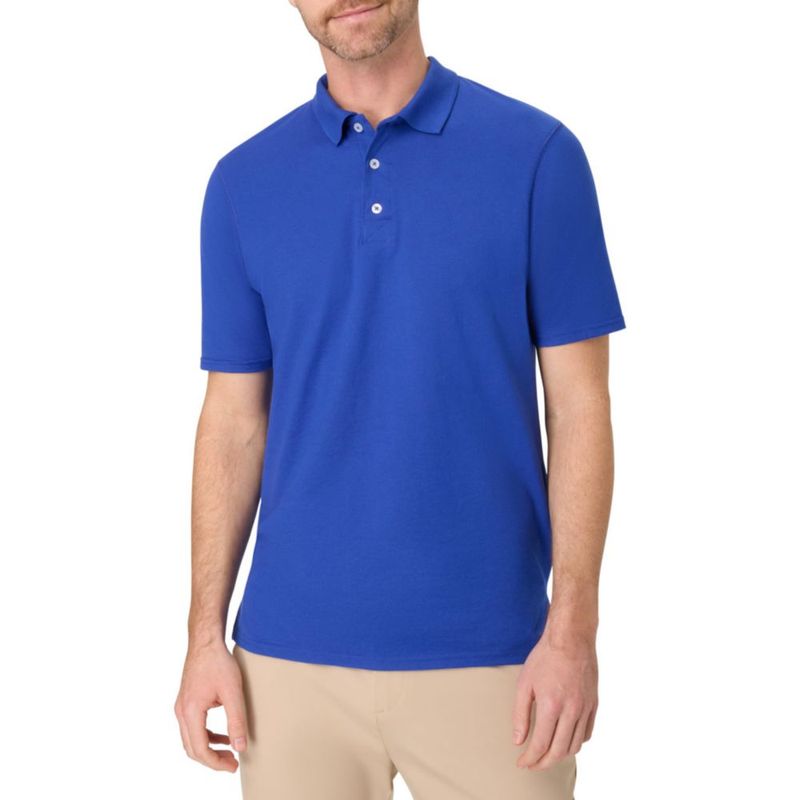 Polo Hanes X-Large Royal Profundo de Secado Rápido