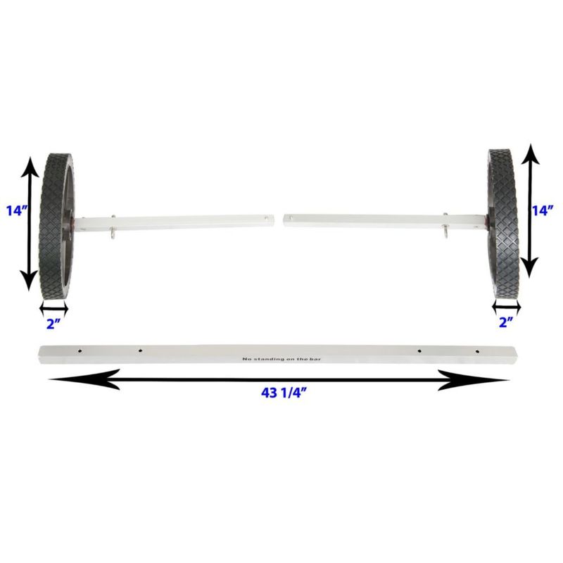 Rueda Sea Eagle 132‑173 cm capacidad 57 kg