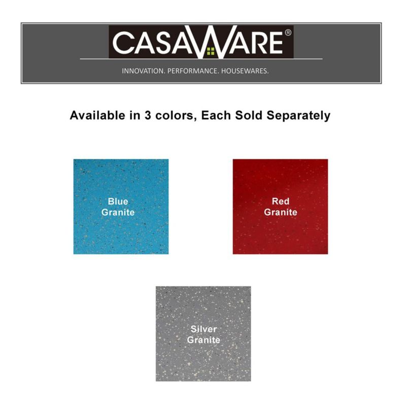 Bandeja para hornear casaWare 32 cm Granito rojo cerámico