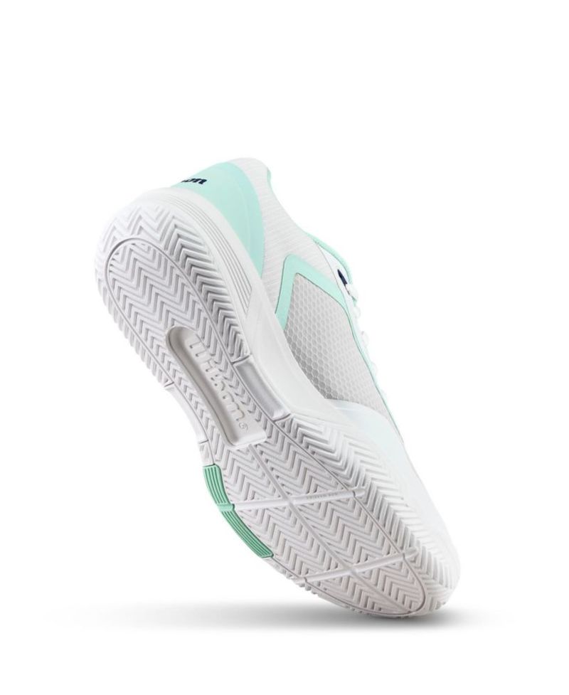 Zapato de Tenis WILSON COURTGLIDE Blanco/Azul Talla 5.5 US