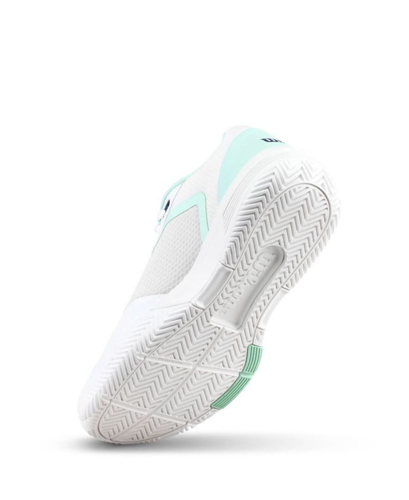 Zapato de Tenis WILSON COURTGLIDE Blanco/Azul Talla 5.5 US