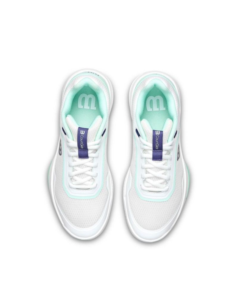 Zapato de Tenis WILSON COURTGLIDE Blanco/Azul Talla 5.5 US
