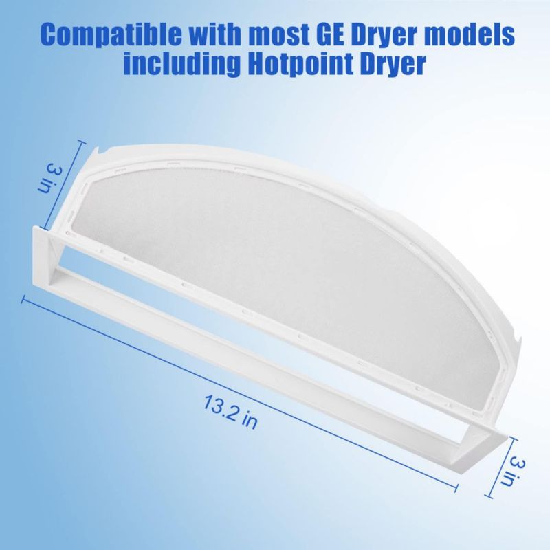Filtro lavable para pantalla de pelusa de secadora freecat 34x7 cm
