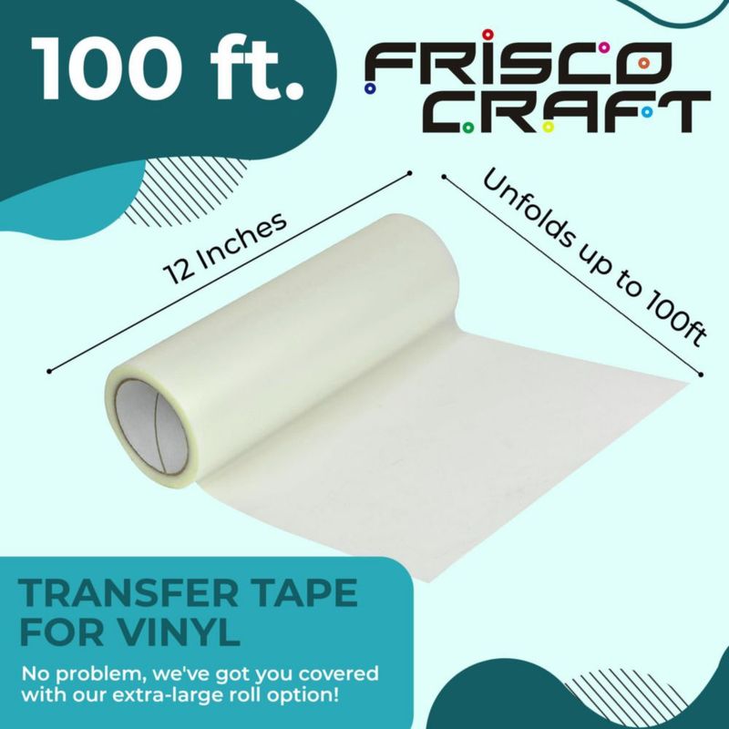 Cinta de Transferencia Frisco Craft 30 cm x 30 m Vinilo