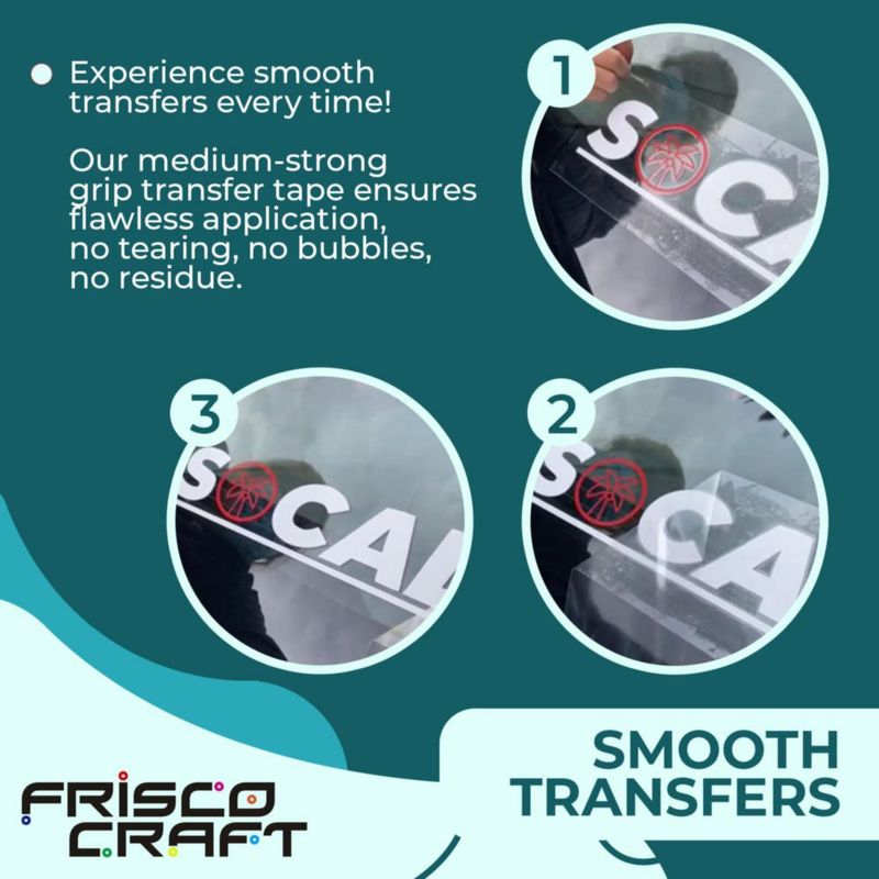 Cinta de Transferencia Frisco Craft 30 cm x 30 m Vinilo