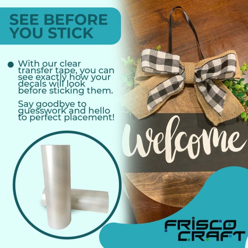 Cinta de Transferencia Frisco Craft 30 cm x 30 m Vinilo