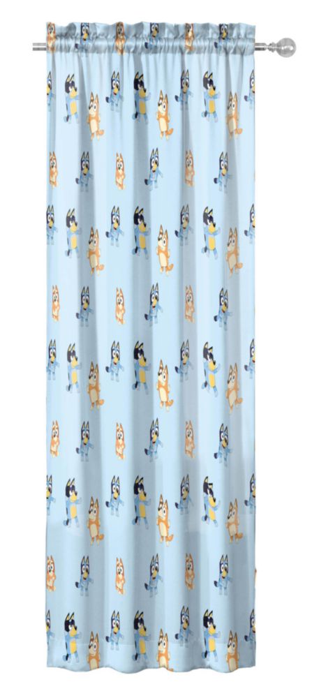 Cortinas Jay Franco 107 cm Bluey y Bingo 2‑piezas
