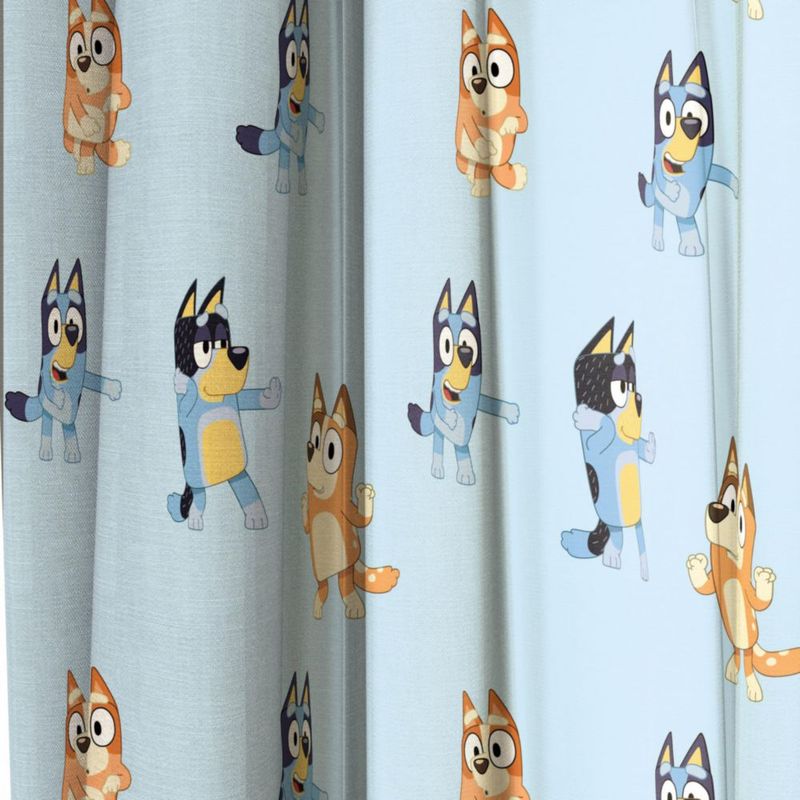 Cortinas Jay Franco 107 cm Bluey y Bingo 2‑piezas