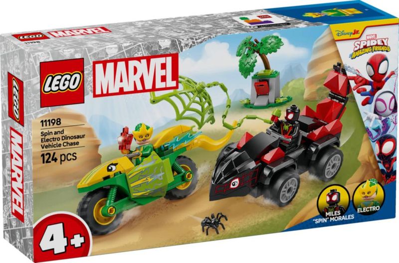 Bloques de Construcción LEGO 11198 Persecución de Spidy 124 piezas