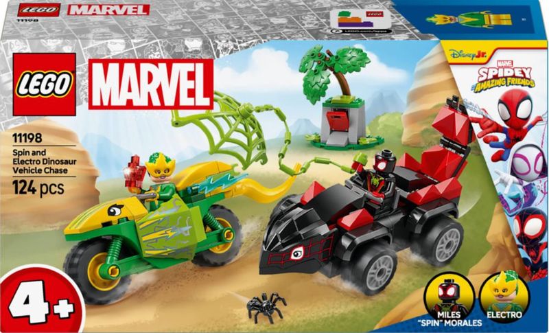 Bloques de Construcción LEGO 11198 Persecución de Spidy 124 piezas