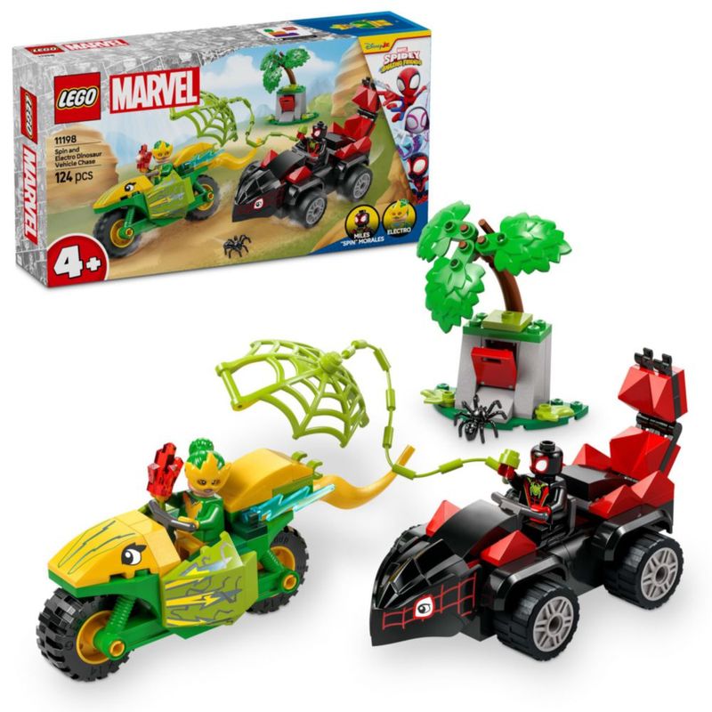 Bloques de Construcción LEGO 11198 Persecución de Spidy 124 piezas