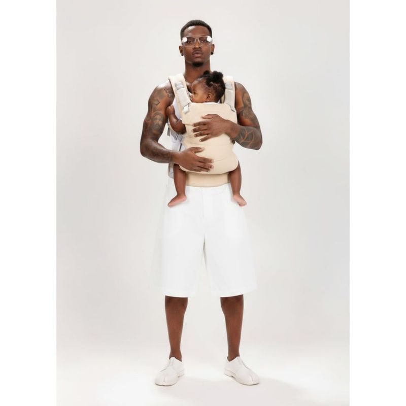 Portabebés DawnBud Ajustable Ultra Suave Beige