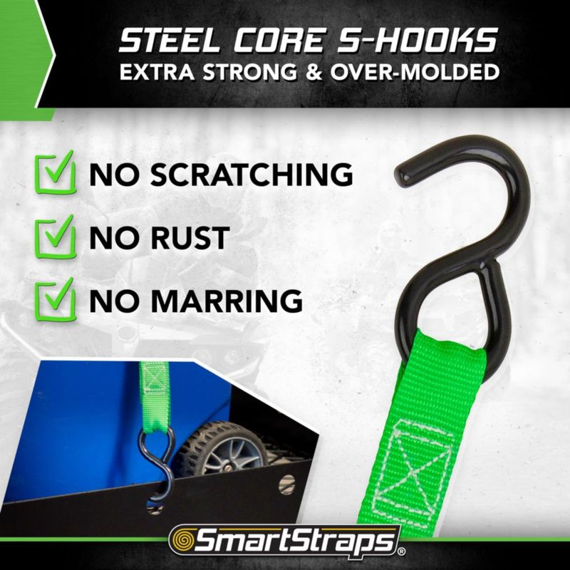 Correa de carga SMARTSTRAPS 18 m (2 unidades) 544 kg verde