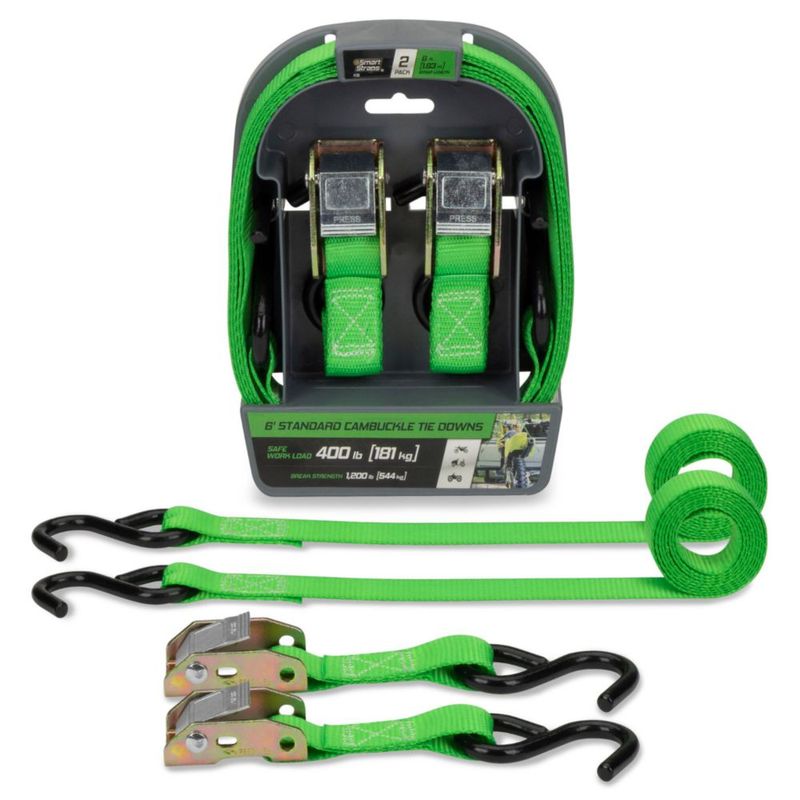 Correa de carga SMARTSTRAPS 18 m (2 unidades) 544 kg verde