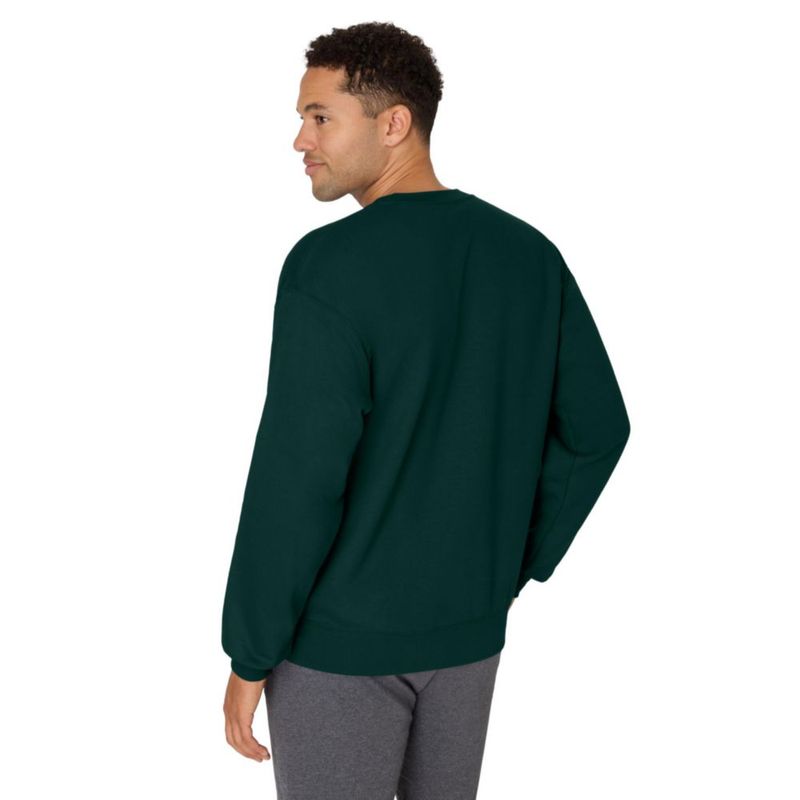 Sudadera Hanes XXL Color Bosque Profundo de Algodón