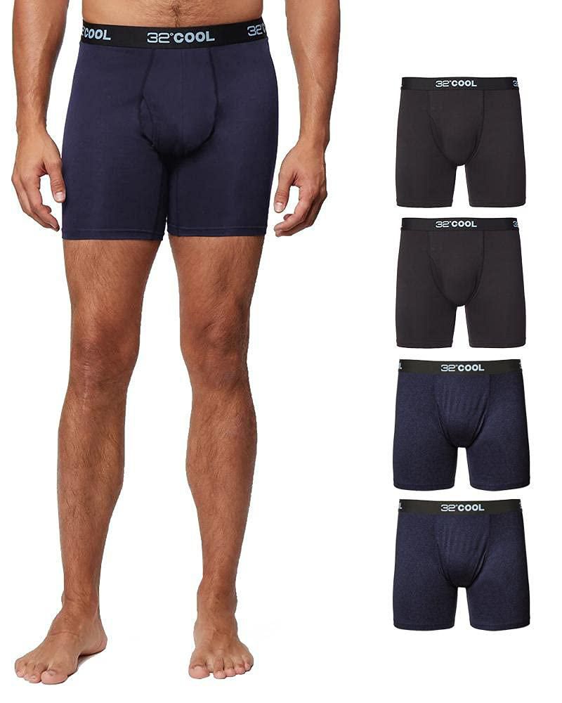 Boxer Brief 32 Degrees COOL Quick Dry Performance paquete de 4