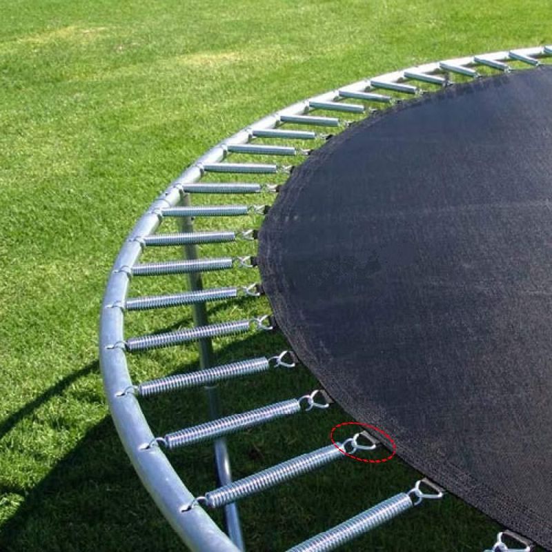 Muelles para Trampolín BEITESI 22 cm 195 g Galvanizados