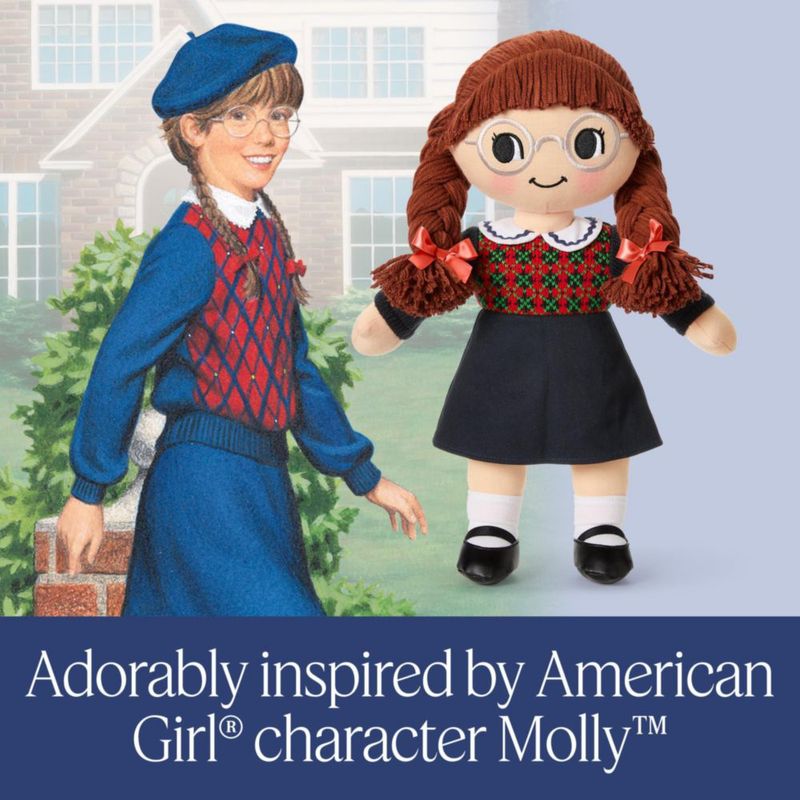 Muñeca Molly de American Girl y Libro de Cartón "Hello Molly"