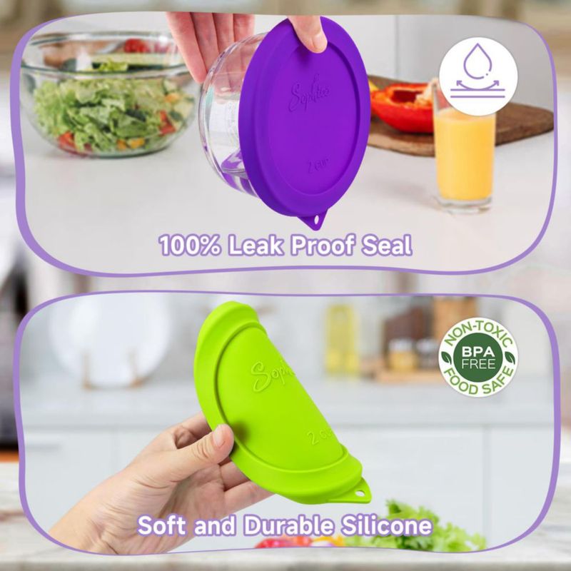 Tapa de Silicona SOPHICO para 2 Tazas – Pack de 2