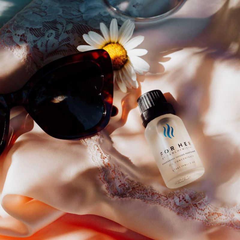 Aceite de perfume RawChemistry For Her con feromonas 15 ml